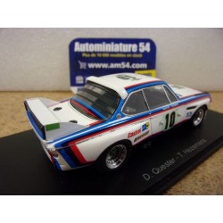 1973 BMW 3.0 CSL n°10 Quester - Hezemans 1st Winner 24h SPA 43SPA77 Spark Model