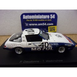 1981 Mazda RX7 TWR n°40 Dieudonné - Walkinshaw 1st Winner 24h Spa 43SPA1981 Spark Model