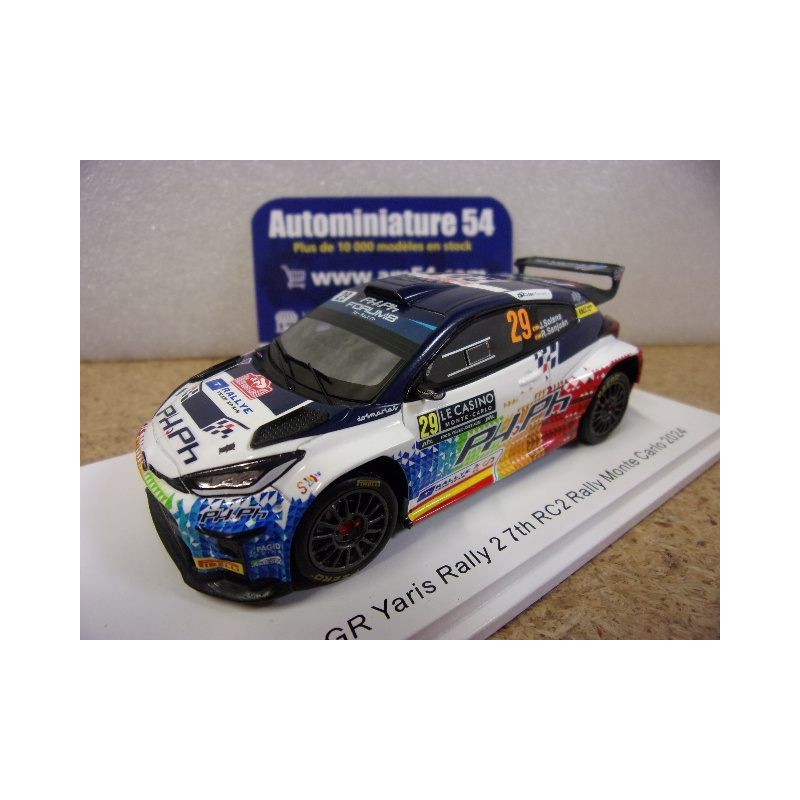 2024 Toyota GR Yaris Rally2 n°29 Solans - Sanjuan 7th RC2 Monte Carlo S6864 Spark Model