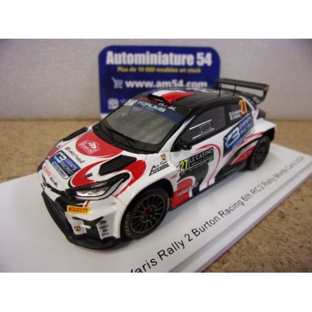 2024 Toyota GR Yaris Rally2 n°27 Lefevre - Malfoy 6th RC2 Monte Carlo S6862 Spark Model