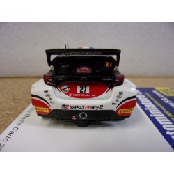 2024 Toyota GR Yaris Rally2 n°27 Lefevre - Malfoy 6th RC2 Monte Carlo S6862 Spark Model