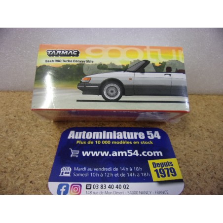 Saab 900 Turbo white Cabrio T64G-067-WH Tarmac Works
