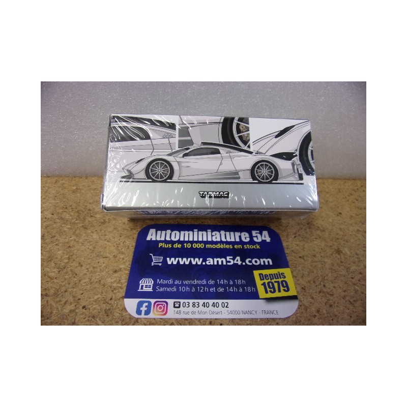 Pagani Huayra R Satin Silver T64G-TL035-SL Tarmac Works