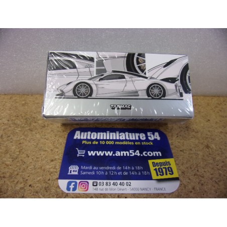 Pagani Huayra R Satin Silver T64G-TL035-SL Tarmac Works