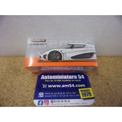 Koenigsegg Agera RS Moon Silver - Black T64G-TL005-MS Tarmac Works