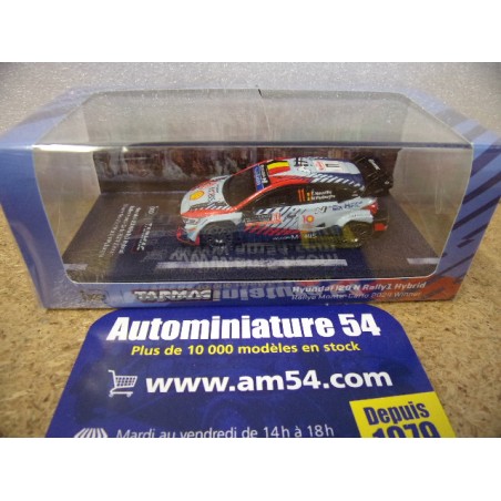 2024 Hyundai I20 n°11 Neuville - Wydaeghe 1st Winner Monte Carlo T64-089-24mcr11 Tarmac Works