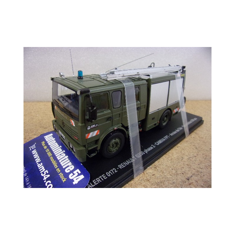 Renault G230 phase 2 FPT camiva Armée de l'air (Kaki) Pompier Alerte0172