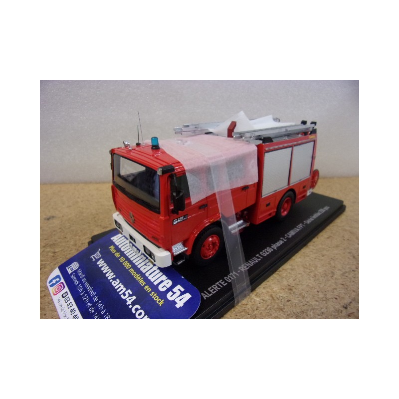 Renault G230 phase 2 FPT camiva Armée de l'air (Rouge) Pompier Alerte0171