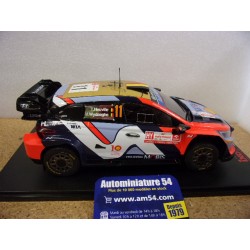 2024 Hyundai I20 N Rally1 WRC n°11 Neuville - Wydaeghe Poland Rally 400 Stages Wins Limited Edition 18RMC214 Ixo Models