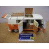 Volkswagen T1 Camping Bus  Orange - Blanc 45003800 Schuco