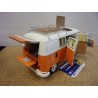 Volkswagen T1 Camping Bus  Orange - Blanc 45003800 Schuco