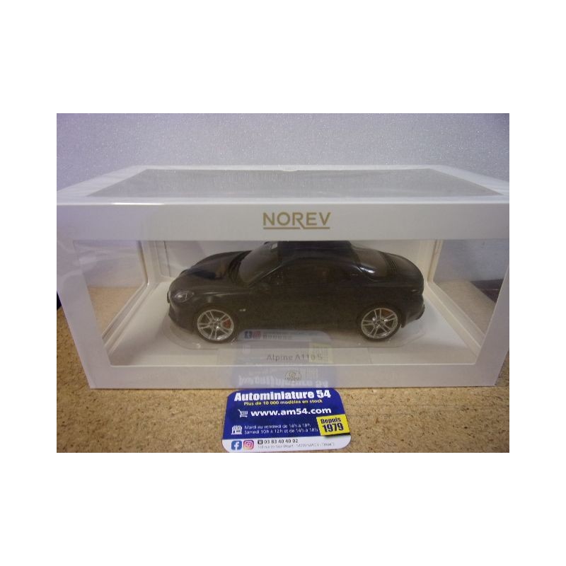 Renault Alpine A110 S 2025 Matte Storm Blue 185444 Norev