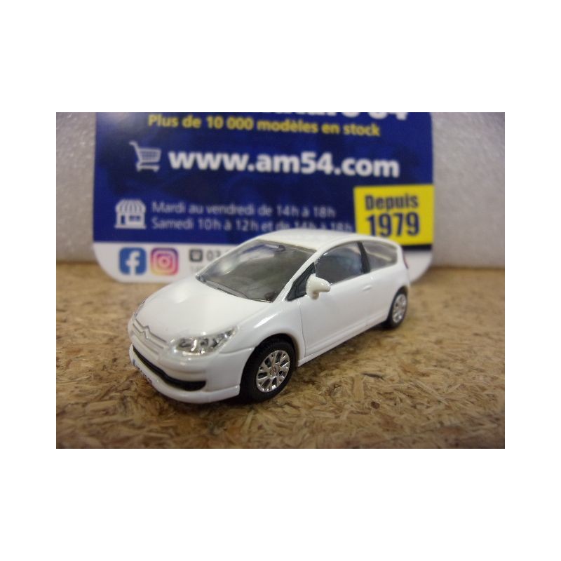 Citroen C4 Coupé White 2004 155497 Norev 1/87