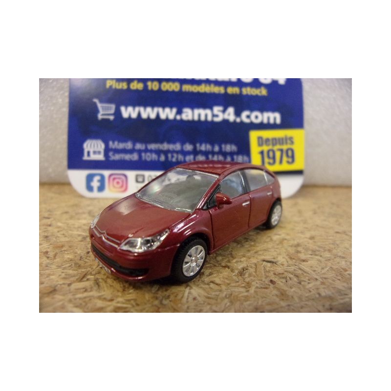 Citroen C4 Berline Red 2004 155496 Norev 1/87