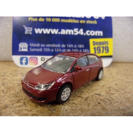 Citroen C4 Berline Red 2004 155496 Norev 1/87