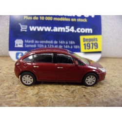 Citroen C4 Berline Red 2004 155496 Norev 1/87