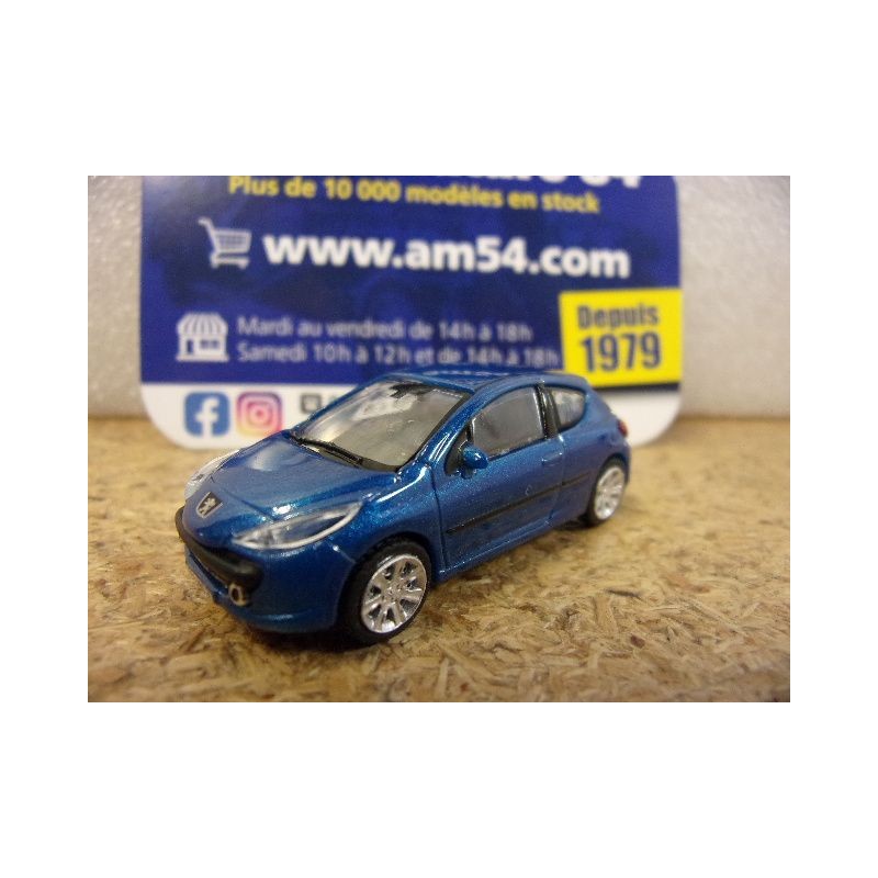 Peugeot 207 Premium Pack Aegean Blue 2007 472779 Norev 1/87