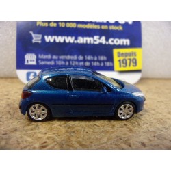 Peugeot 207 Premium Pack Aegean Blue 2007 472779 Norev 1/87
