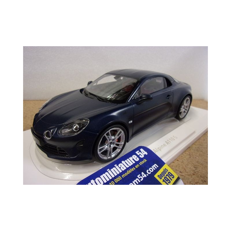 Renault Alpine A110 S 2025 Matte Storm Blue 185444 Norev