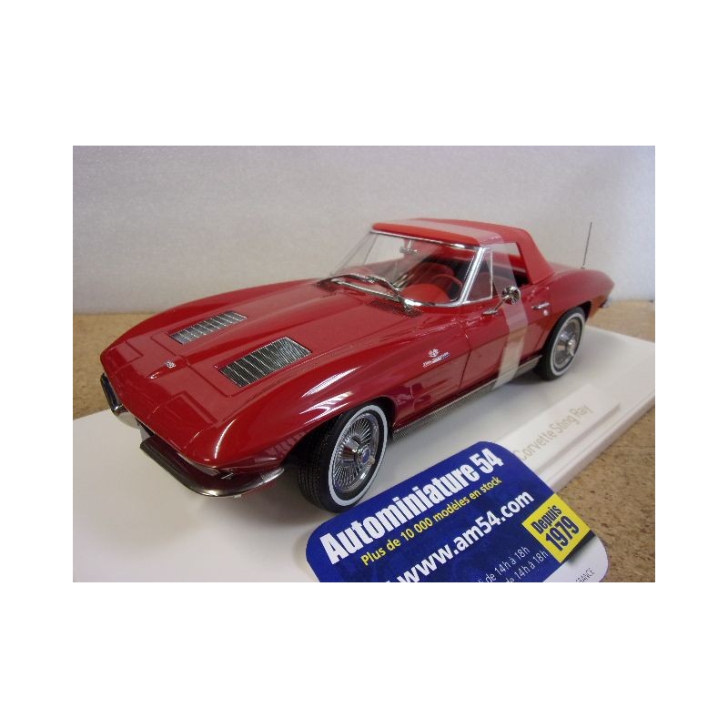 Chevrolet Corvette Stingray Convertible Riverside red 1963 189056 Norev