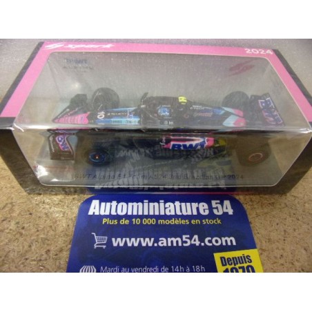 2024 Alpine BWT F1 Team A524 n°10 Pierre Gasly 3rd Brazilian GP S9552 Spark Model