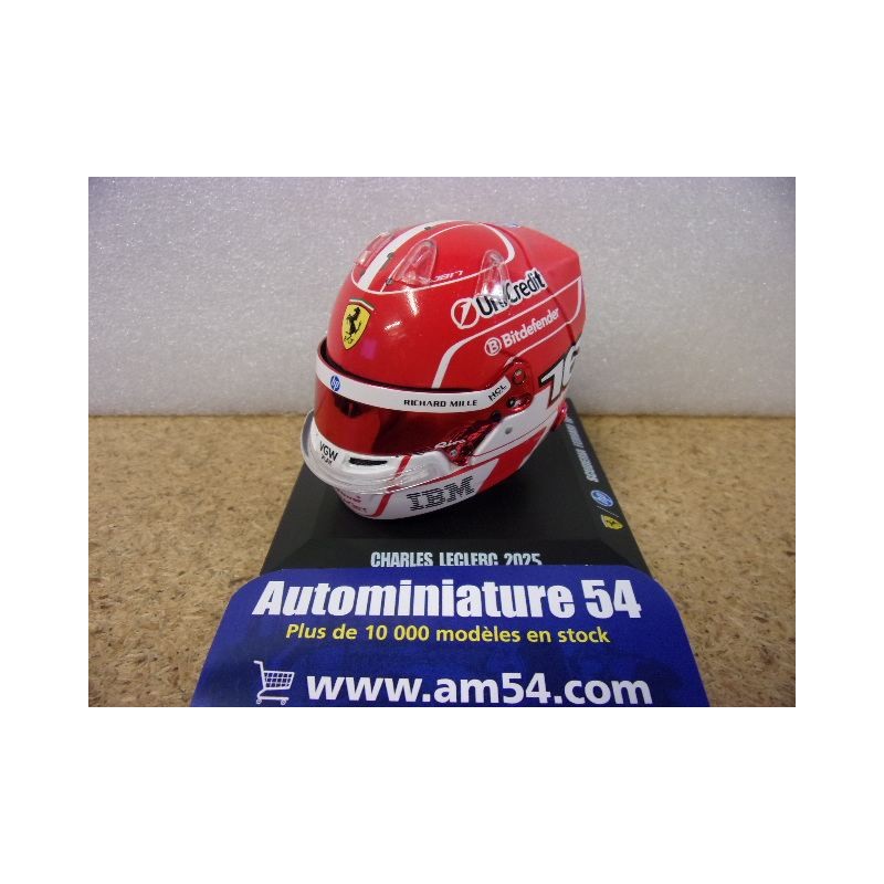 2025 Casque Charles Leclerc Ferrari 1/5 LSHEL009 Spark Model