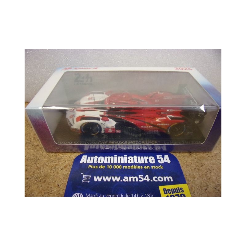 2024 Porsche 963 Penske n°4 Jaminet - Nasr - Tandy Le Mans S9112 Spark Model