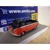 Volkswagen T1 Bus Combi pick up Red - Black 452677800 Schuco