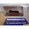 Volkswagen T1 Bus Combi pick up Red - Black 452677800 Schuco