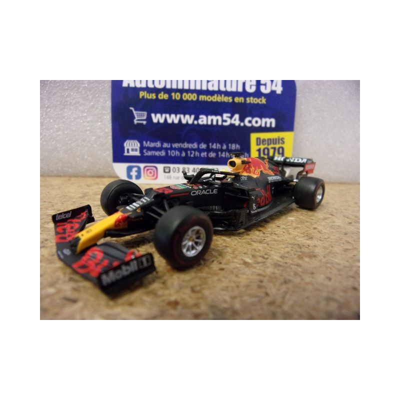2021 Red Bull RB16B n°33 Max Verstappen 1st Abu Dhabi GP MGT00835 True Scale Models Mini GT
