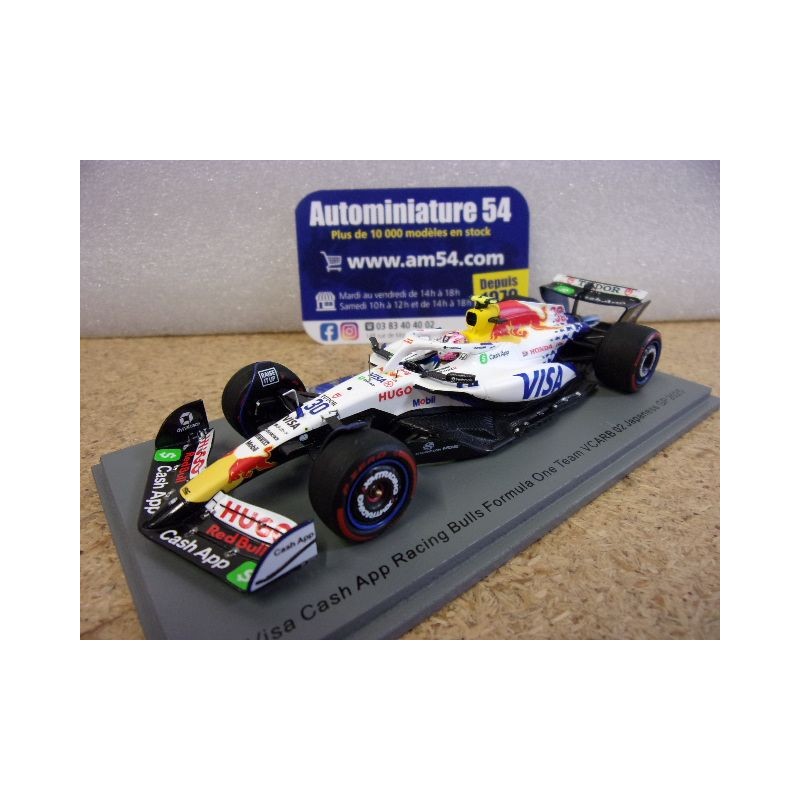 2025 Visa Cash Racing Bull VCARB02 n°30 Liam Lawson Japanese GP S9591 Spark Model