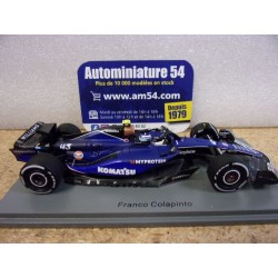 2024 Williams FW46 n°43 Franco Colapinto Italian GP S9564 Spark Model