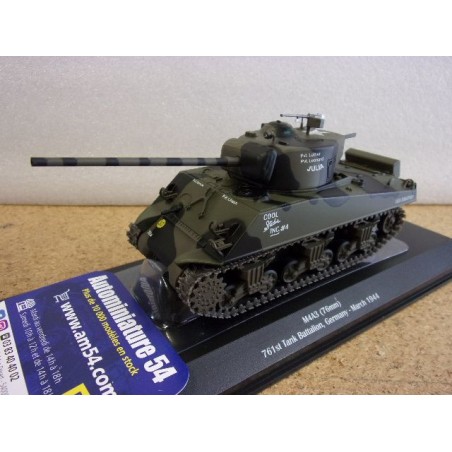 M4A3 US Sherman 76mm 761st Battalion Germany March 1944 Motor City Classic Mcity 23195-44