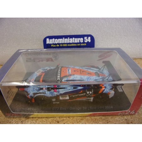 2024 McLaren 720S GT3 Garage 59 n°159 24 H Spa SB788 Spark Model