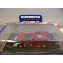 1968 Alfa Roméo T33-2 n°20 Schutz - Vaccarella 5th 24h Daytona US244 Spark model