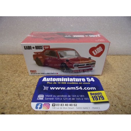 Nissan Skyline 2000 GT Street V1 Kaido Works KHMG175 True Scale Miniatures MinGT