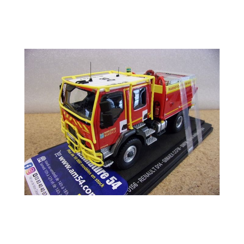 Renault D14 Gimaex CCFM BMPM Marins Pompiers de Marseille Alerte0157