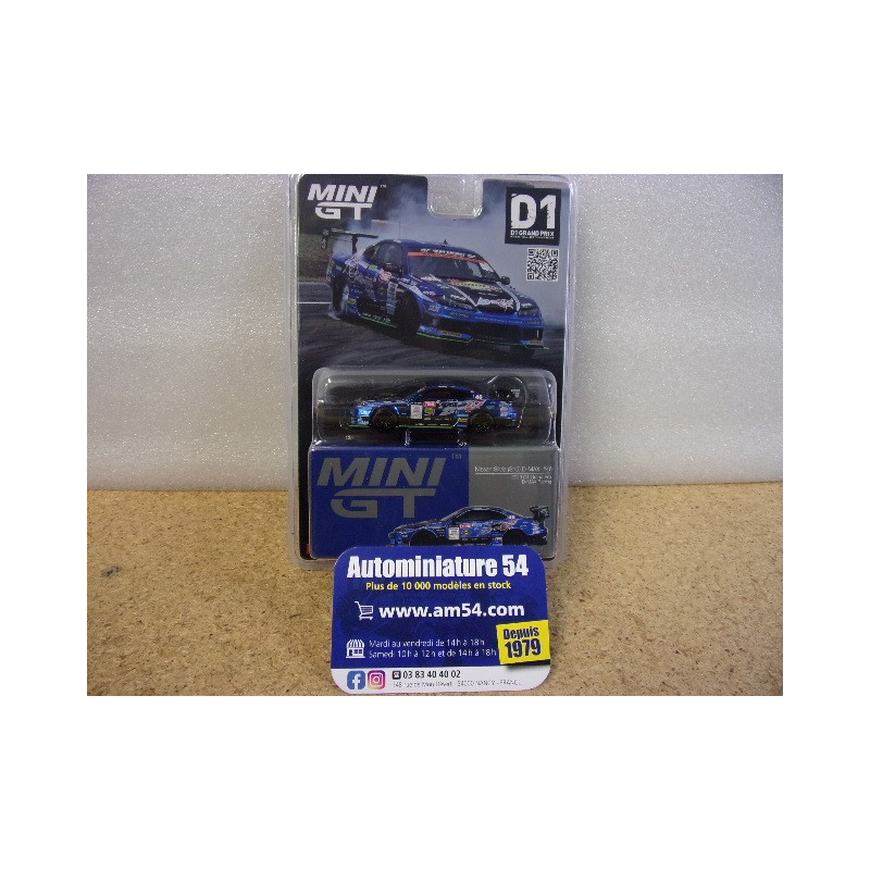 2023 Nissan Silvia S15 D-Max n°46 D1 Grand Prix MGT00857 True Scale Models Mini GT