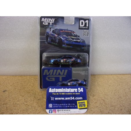 2023 Nissan Silvia S15 D-Max n°46 D1 Grand Prix MGT00857 True Scale Models Mini GT