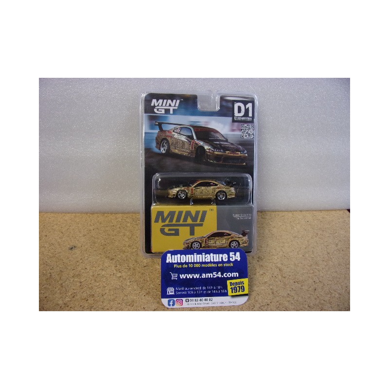 Nissan Silvia S15 D-Max Top Secret D1 Grand Prix MGT00714 True Scale Models Mini GT