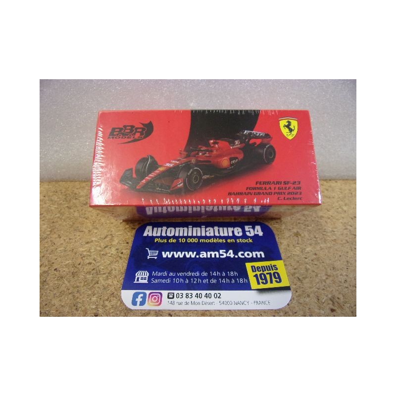 2023 Ferrari SF-23 n°16 Carlos Charles Leclerc GP BBRModels BBRFER64015 MiniGT 1/64