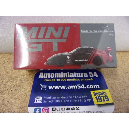 Mazda RX-7 LB Super Silouette Advan MGT00983 True Scale Models Mini GT