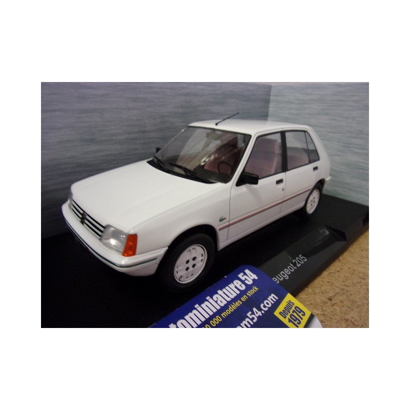 Peugeot 205 Lacoste 5 portes Blanc 18493 MCG