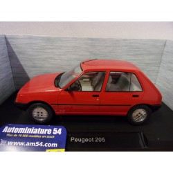 Peugeot 205 GR 5 portes Rouge 18492 MCG