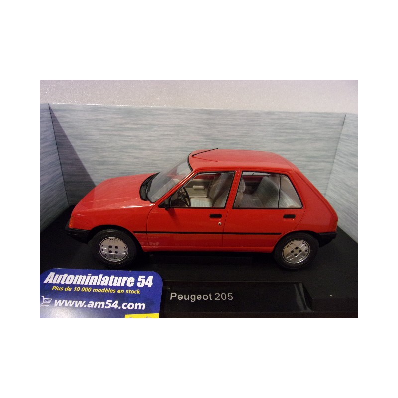Peugeot 205 GR 5 portes Rouge 18492 MCG