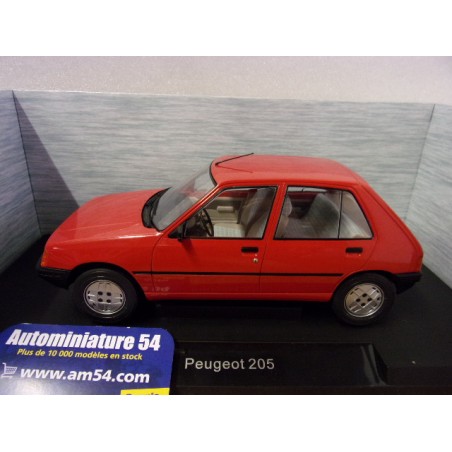 Peugeot 205 GR 5 portes Rouge 18492 MCG