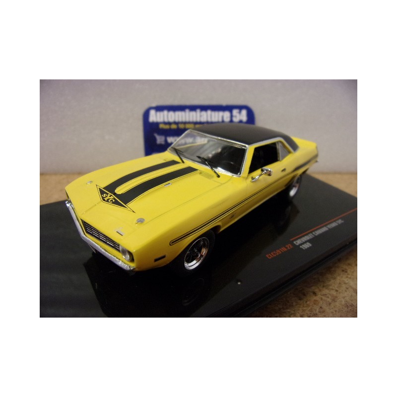 Chevrolet Camaro Yenko SYC Yellow 1969 CLC591 Ixo Models