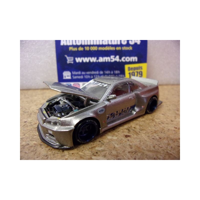 Nissan Skyline GTR R34 Kaido Works Shinjuku V1 KHMG143 True Scale Miniatures MinGT
