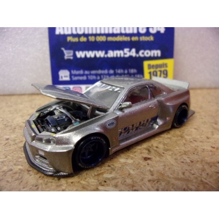 Nissan Skyline GTR R34 Kaido Works Shinjuku V1 KHMG143 True Scale Miniatures MinGT