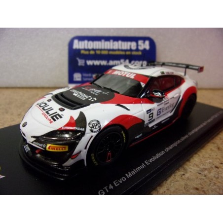 2023 Toyota GR Supra GT4 n°9 Cheli - Joulie 1st Champion France Silver FFSA GT SF330 Spark Model